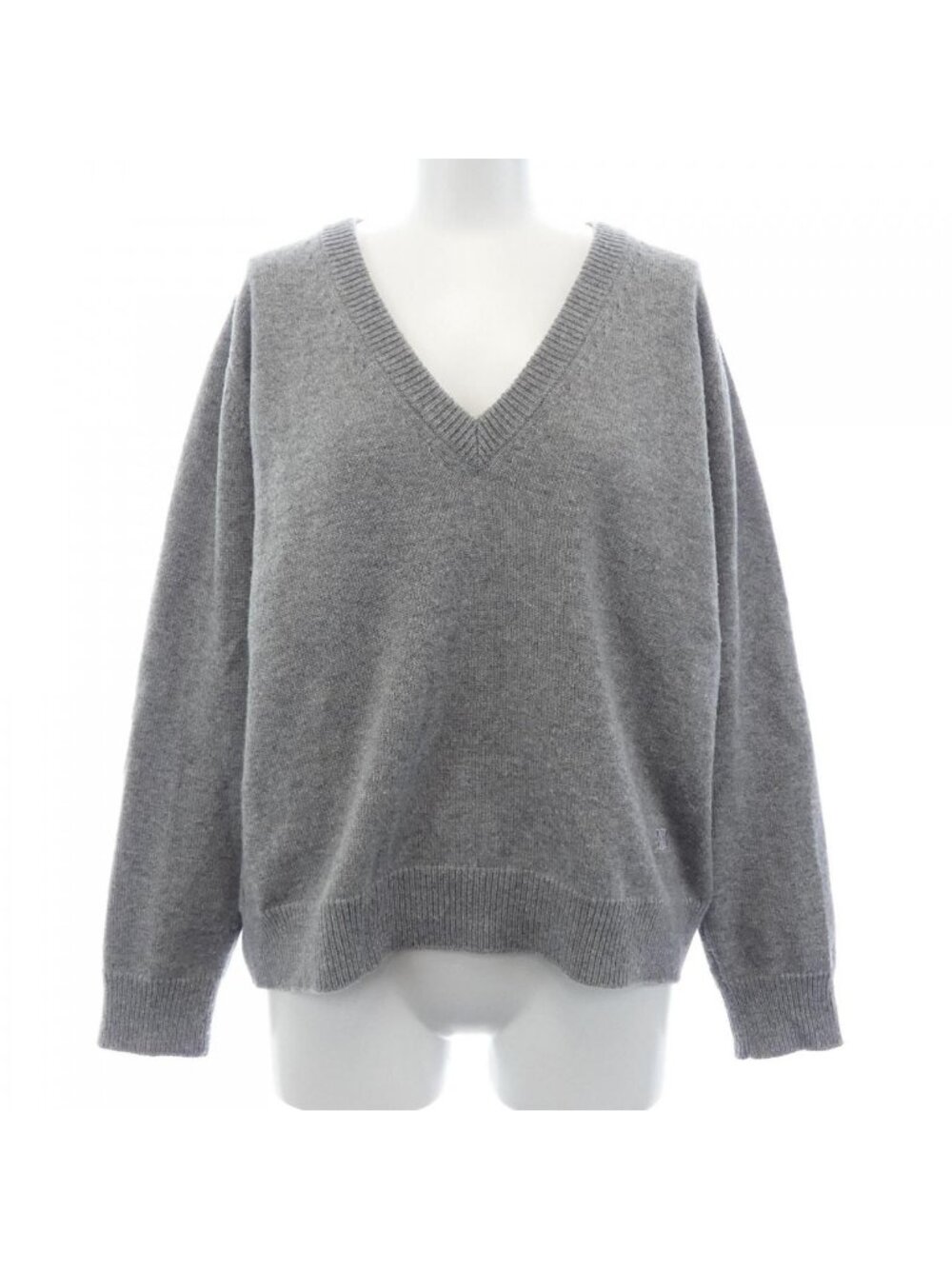 Celine Knit Sweater Gray